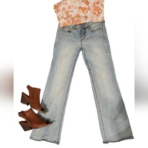 American Eagle straight leg jeans size 2  with 30 inch inseam
